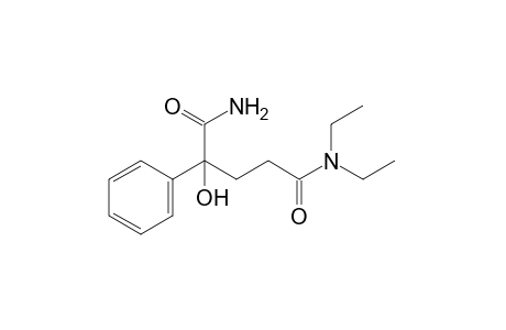 N',N'-diethyl-2-hydroxy-2-phenylglutaramide