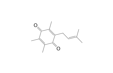 2,3,5-trimethyl-6-(3-methylbut-2-enyl)-1,4-benzoquinone