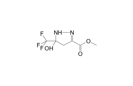 3-METHOXYCARBONYL-5-HYDROXY-5-TRIFLUOROMETHYL-DELTA2-PYRAZOLINE