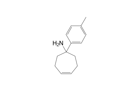 1-(p-Tolyl)cyclohept-4-en-1-amine