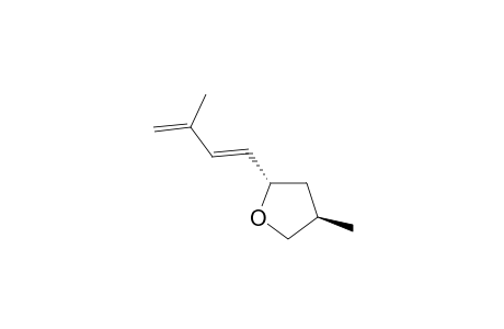 3,5-(TRANS)-MARMELO-OXIDE;3-METHYL-5-(TRANS)-[(E)-3'-METHYL-1',3'-BUTADIEN-1'-YL]-TETRAHYDROFURAN