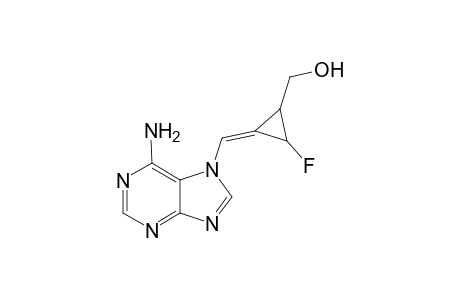 (Z)-9-(trans)-{3'-Fluoro-2'-[(hydroxymethyl)cyclopropylidene]methyl}-Adenine