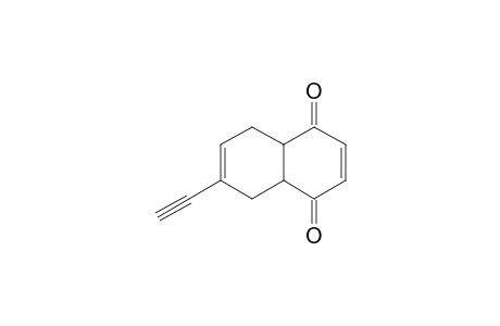 2-Ethynyl-1,4,4a,5,8,8a-hexahydronaphthalene-5,8-dione