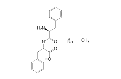 L-3-phenyl-N-(L-3-phenylalanyl)alanine, sodium salt, hydrated