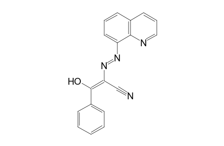 2-Propenenitrile, 3-hydroxy-3-phenyl-2-[2-(8-quinolinyl)diazenyl]-