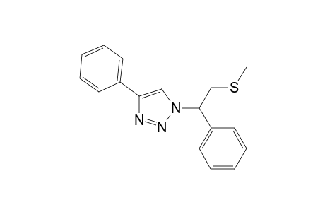 1-[2-(Methylthio)-1-phenylethyl]-4-phenyl-1H-1,2,3-triazole