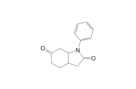 1H-Indole-2,6-dione, hexahydro-1-phenyl-