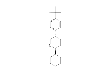 (2SR,5SR)-5-(4-TERT.-BUTYLPHENYL)-2-CYCLOHEXYLPIPERIDINE