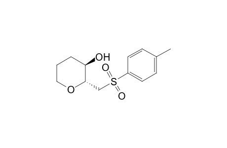 (2R*,3R*)-3-Hydroxy-2-[(para-toluenesulfonyl)methyl]tetrahydropyran