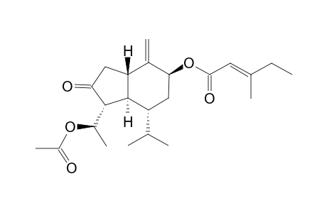 TUSSILAGONE;14-ACETOXY-7-BETA-(3'-ETHYL-CROTONO-YL-OXY)-NOTONIPETRANONE
