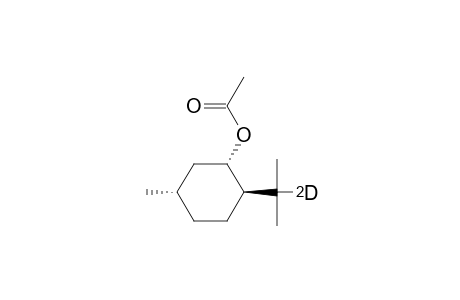 Cyclohexanol, 5-methyl-2-(1-methylethyl-1-d)-, acetate, (1.alpha.,2.beta.,5.alpha.)-