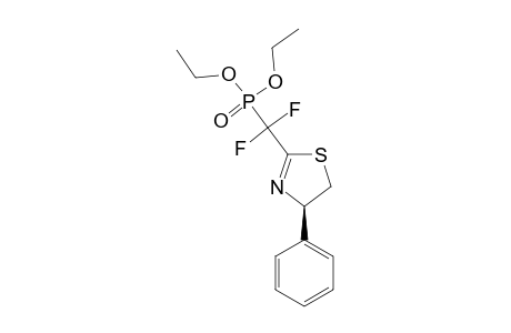 (4R)-2-(diethoxyphosphoryl-difluoromethyl)-4-phenyl-4,5-dihydro-1,3-thiazole