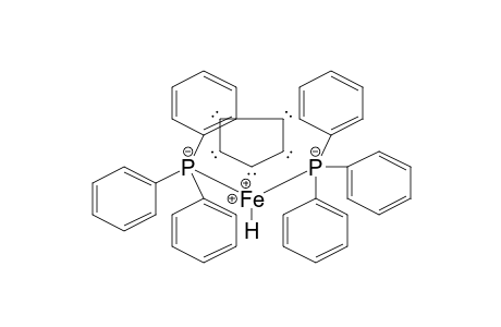 Iron, (.eta.5-2,4-cyclopentadien-1-yl)hydrobis(triphenylphosphine)-