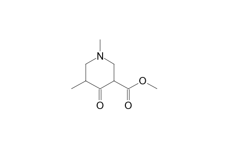 1,5-Dimethyl-3-methoxycarbonyl-piperidine-4-one