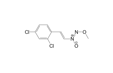 Benzene, 1,3-dichloro-4-(2-methoxy-1-oxide-diazenyl)ethenyl-