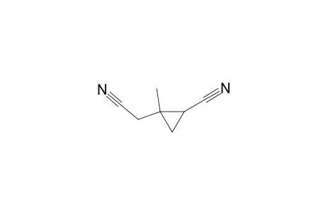 Cyclopropaneacetonitrile, 2-cyano-1-methyl-
