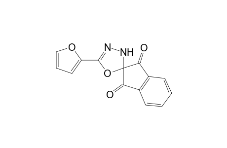 5'-(Furan-2-yl)-3'H-spiro(indene-2,2'-[1,3,4]oxadiazole)-1,3-dione