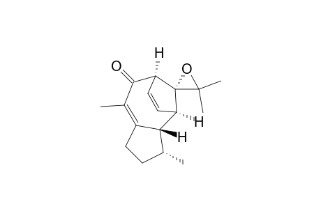 Spiro[4,7-methano-1H-cyclopentacyclooctene-10,2'-oxiran]-8(2H)-one, 3,3a,4,7-tetrahydro-3,3',3',9-tetramethyl-, (3.alpha.,3a.beta.,4.beta.,7.beta.)-