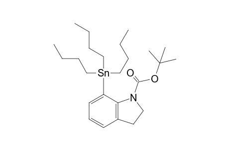 7-tributylstannyl-2,3-dihydroindole-1-carboxylic acid tert-butyl ester