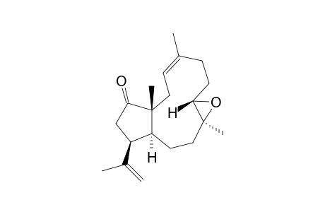 (1R,3Z,7S,8S,11S,12S)-7,8-Epoxy-14-oxo-3,18-dolabelladiene