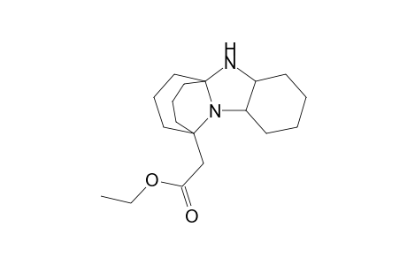 10-Ethoxycarbonylmethyl-2,9-diazatetracyclo[8.3.3.0(1,9).0(3,8)]hexadecane