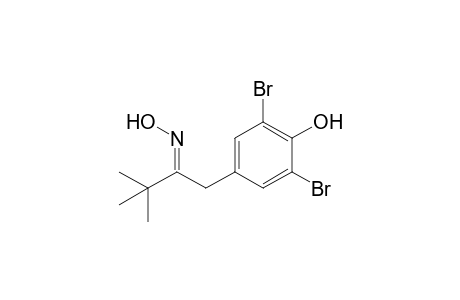 1-(3,5-Dibromo-4-hydroxyphenyl)-3,3-dimethylbutan-2-one oxime