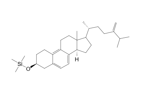 19-nor-Ergosta-5,7,9,24(28)-tetraen-3.beta.-ol - Trimethylsilyl Ether