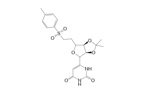 1-[5,6-Dideoxy-2,3-o-isopropylidene-6-(p-toluenesulfonyl)-beta.-D-ribo-hexofuranosyl]uracil
