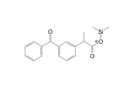 2-(3-benzoylphenyl)propanoyl-dimethylsilylidene-oxonium