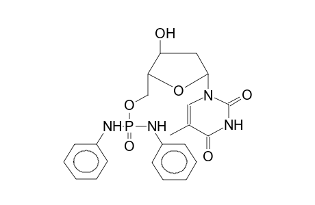 DEOXYTHYMIDINE-5'-BIS(ANILIDO)PHOSPHATE