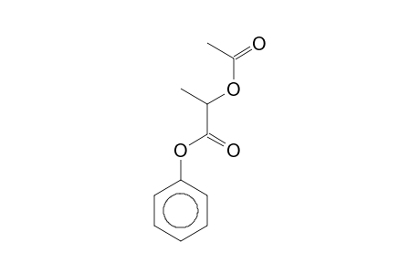 2-Acetoxypropionic acid phenyl ester