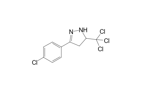 5-Trichloromethyl-3-(4-chlorophenyl)-2-pyrazoline