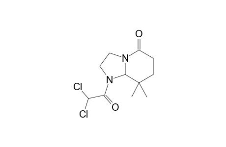 Imidazo[1,2-a]pyridin-5(1H)-one, 1-(dichloroacetyl)hexahydro-8,8-dimethyl-