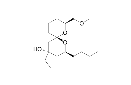 (2S,4S,6S,8S)-2-Butyl-4-ethyl-8-((methoxy)methyl)-1,7-dioxaspiro[5.5]undecan-4-ol