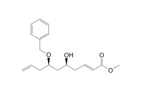 (2E,5S,7R)-5-hydroxy-7-phenylmethoxydeca-2,9-dienoic acid methyl ester