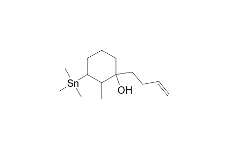 Cyclohexanol, 1-(3-butenyl)-2-methyl-3-(trimethylstannyl)-, (1.alpha.,2.alpha.,3.beta.)-