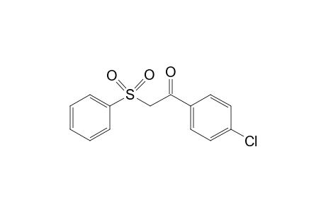 1-(4-Chlorophenyl)-2-(phenylsulfonyl)ethanone