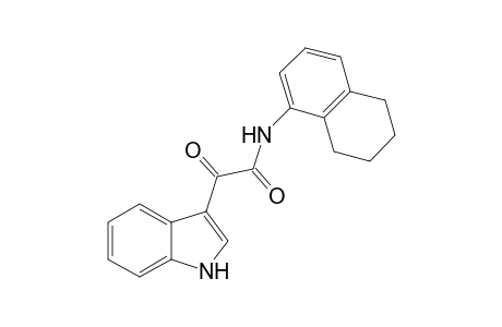 1H-Indole-3-acetamide, .alpha.-oxo-N-(5,6,7,8-tetrahydro-1-naphthalenyl)-