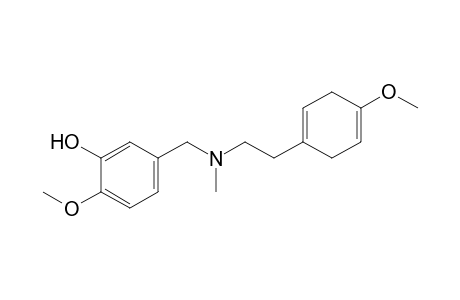 N-(3-Hydroxy-4-methoxybenzyl)-N-[2-(4-methoxycyclohexa-1,4-dien-1-yl)ethyl]-N-methylamine