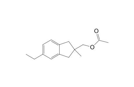 2,3-Dihydro-5-ethyl-1H-indene-2-methyl Acetate