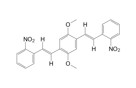 trans-,trans-1,4-BIS(o-NITROSTYRYL)-2,5-DIMETHOXYBENZENE