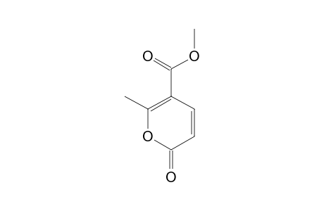 2H-Pyran-5-carboxylic acid, 6-methyl-2-oxo-, methyl ester