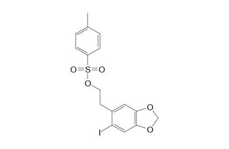 2-(6-Iodo-1,3-benzodioxol-5-yl)ethyl 4-methylbenzenesulfonate