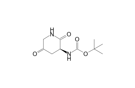 (S)-3-(tert-Butoxycarbonylamino)piperidin-2,5-dione