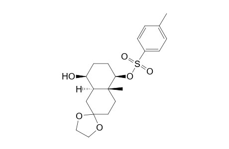 (4'a.alpha.,5'.alpha.,8'.alpha.,8'a.beta.)-octahydro-4'a-methylspiro[1,3-dioxolane-2,2'(1H)-naphthalene]-5',8'-diol 5'-(4-methyl-benzenesulfonate)