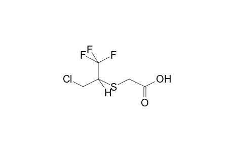 (1-TRIFLUOROMETHYL-2-CHLOROETHYLTHIO)ACETIC ACID
