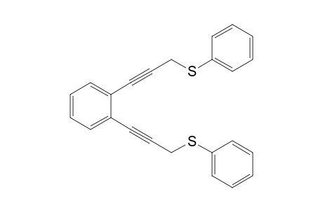 1,2-Bis(3-phenylthiopropynyl)benzene