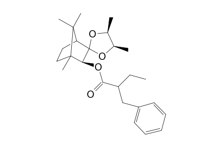 3,3-[(exo)-Butanedioxy]-2-(exo)-bornyl 2-benzylbutanoate