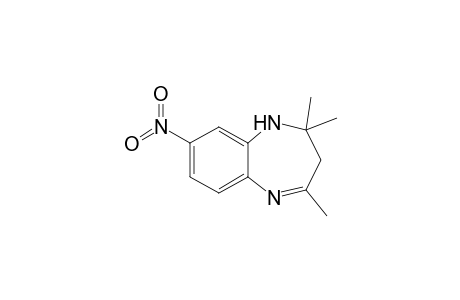 2,2,4-trimethyl-8-nitro-1,3-dihydro-1,5-benzodiazepine