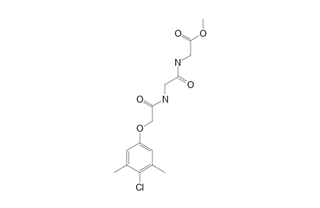 2-(4-CHLORO-3,5-DIMETHYLPHENOXY)-ACETYL-GLYCYL-GLYCINE-METHYLESTER